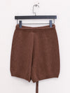 SWAYING 25 Early Autumn Pocket Straight Short Casual Pants SW-SW25PF3B09C3-ZONG Brown SW25PF3B09